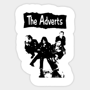 The Adverts n Roll Sticker